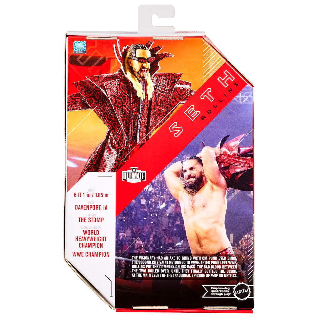 Mattel Seth Rollins Ultimate Edition Wave 30 Action Figure
