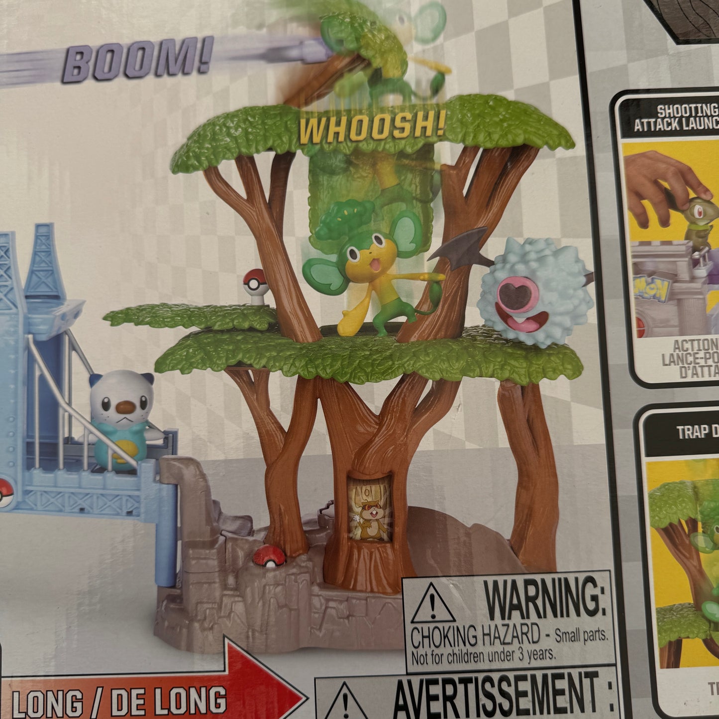 POKEMON Jakks Pacific 2011 UNOVA REGION PLAYSET - USED